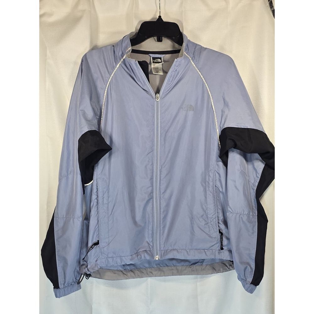 The North Face Jacket Womens Size Medium Light Blue Wind Breaker